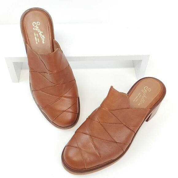 Seychelles Masterpiece Mule Slip On Stacked Heel NWOB US 8 - Picture 2 of 10